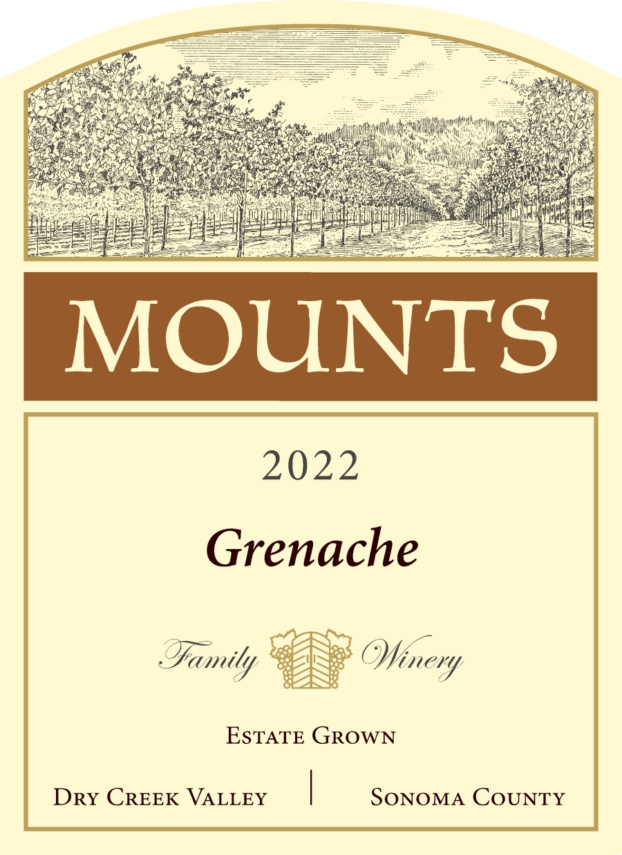 Product Image for 2022 Mounts Grenache Estate Dry Creek Valley